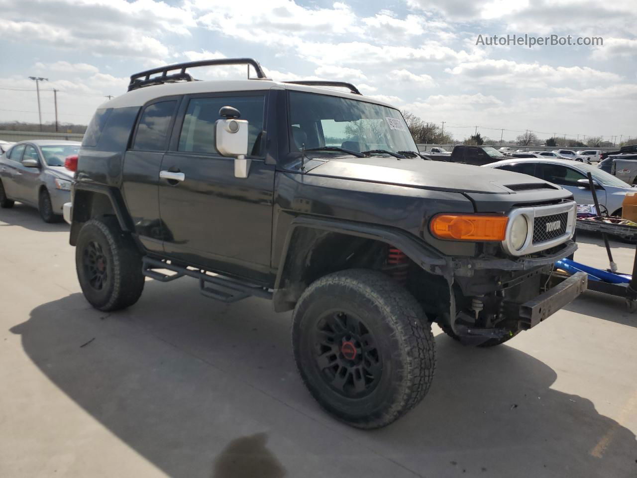 2007 Toyota Fj Cruiser  Black vin: JTEBU11F970077333