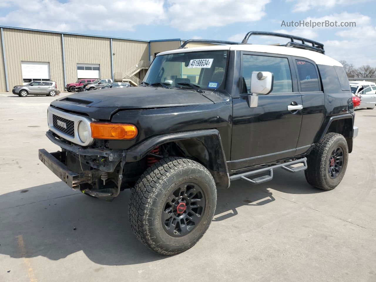 2007 Toyota Fj Cruiser  Black vin: JTEBU11F970077333