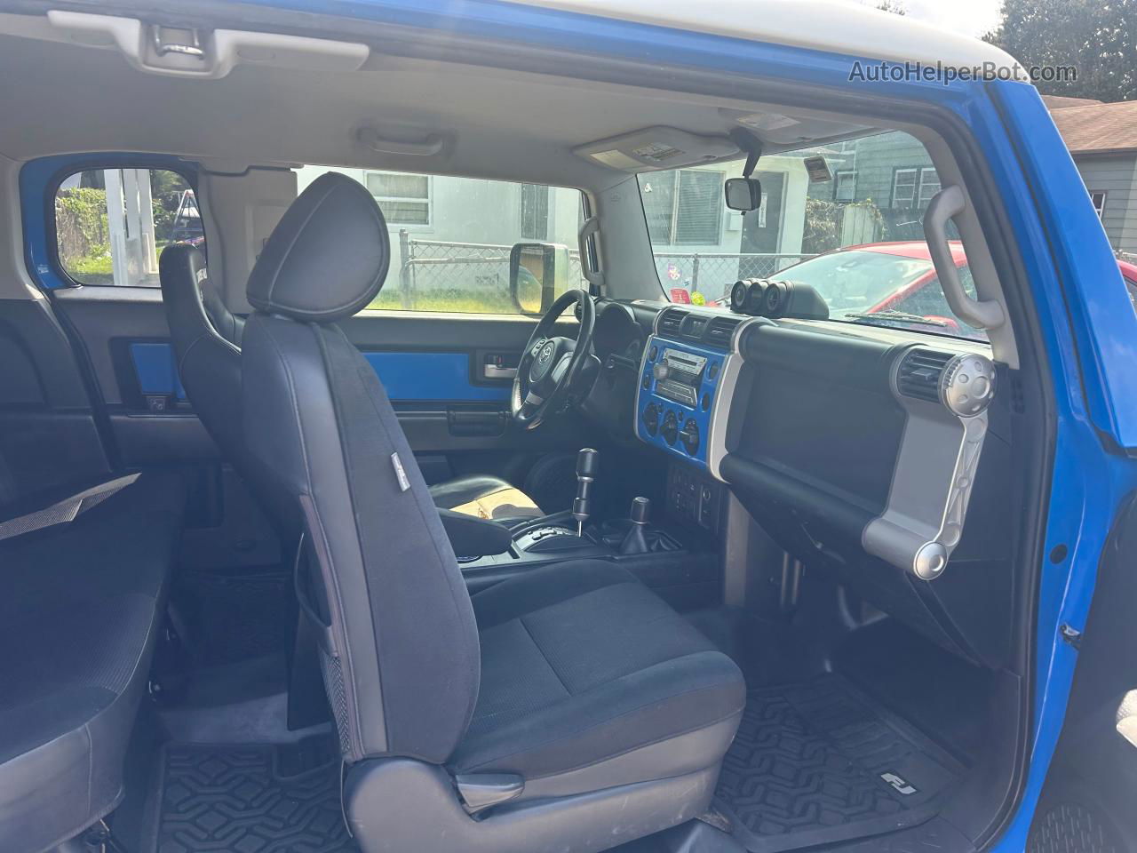 2007 Toyota Fj Cruiser  Blue vin: JTEBU11F970086498