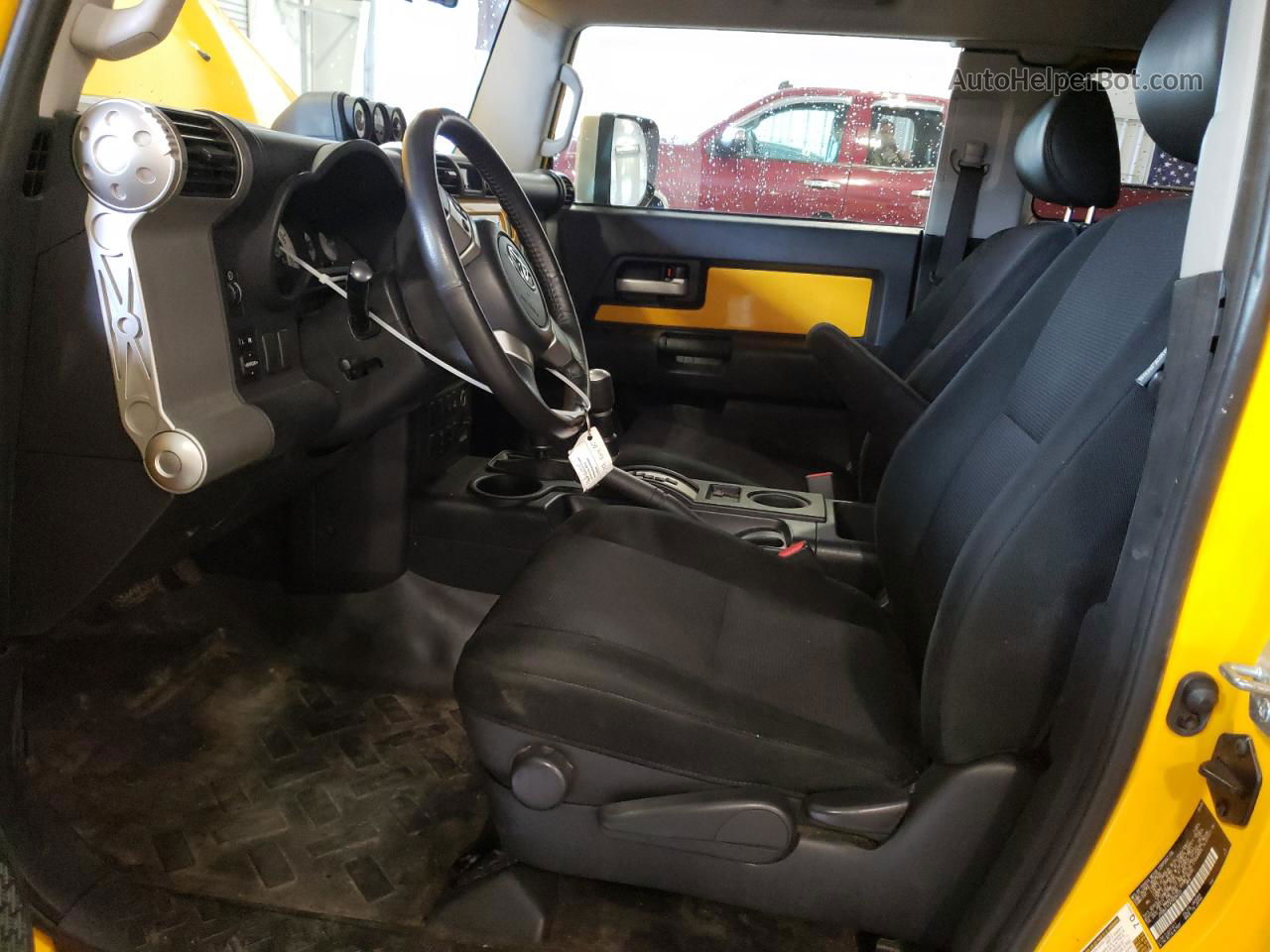 2007 Toyota Fj Cruiser  Yellow vin: JTEBU11FX70026231