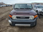 2007 Toyota Fj Cruiser  Burgundy vin: JTEBU11FX70046494