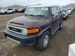 2007 Toyota Fj Cruiser  Burgundy vin: JTEBU11FX70046494