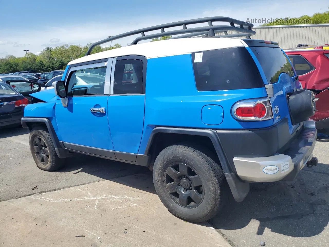 2007 Toyota Fj Cruiser  Blue vin: JTEBU11FX70052599