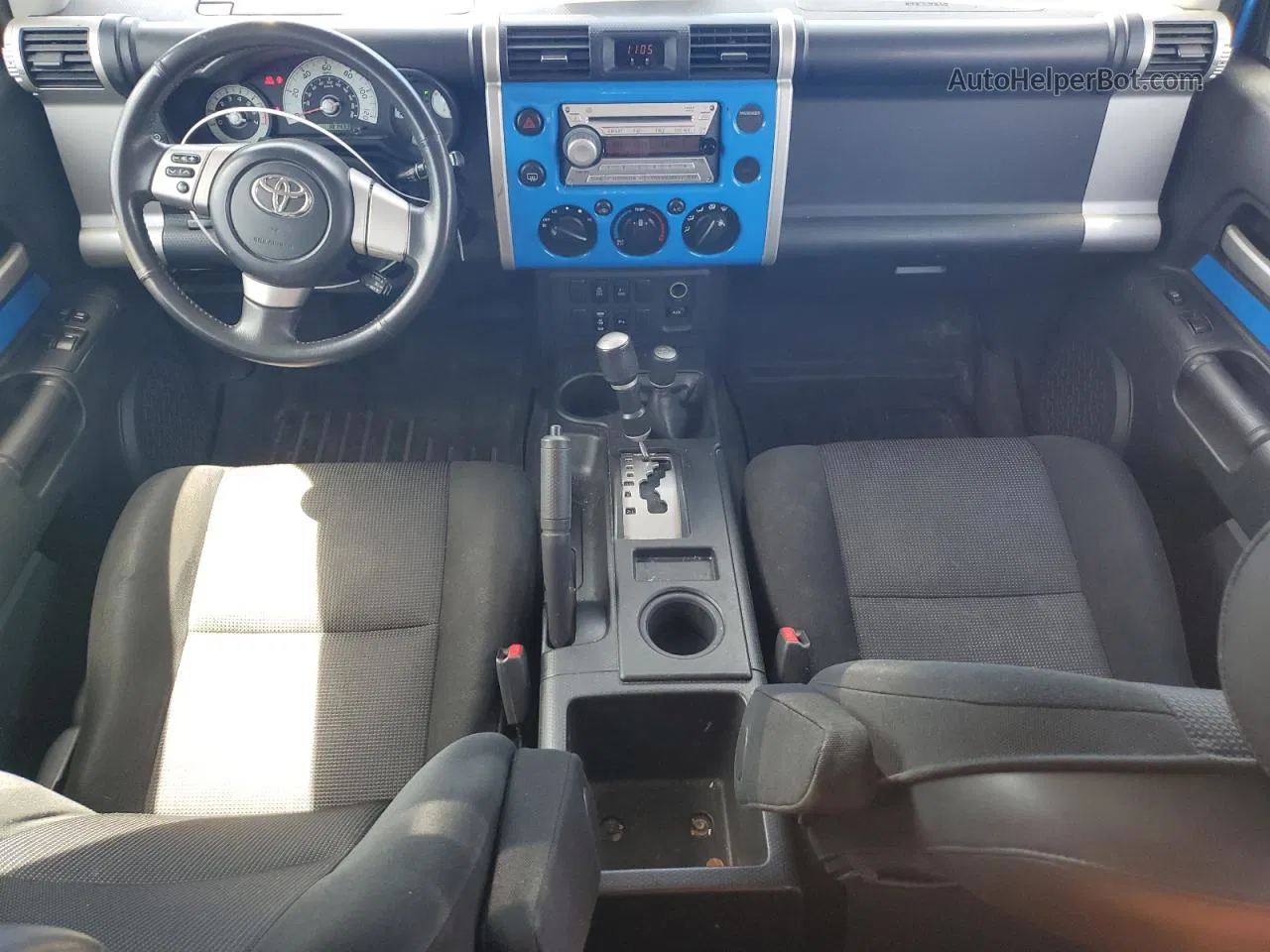 2007 Toyota Fj Cruiser  Blue vin: JTEBU11FX70052599