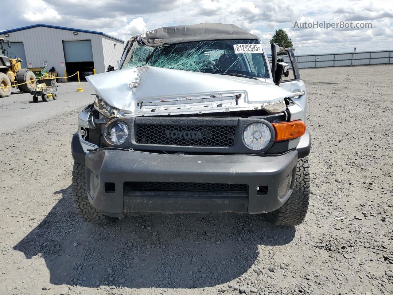 2007 Toyota Fj Cruiser  Gray vin: JTEBU11FX70056149