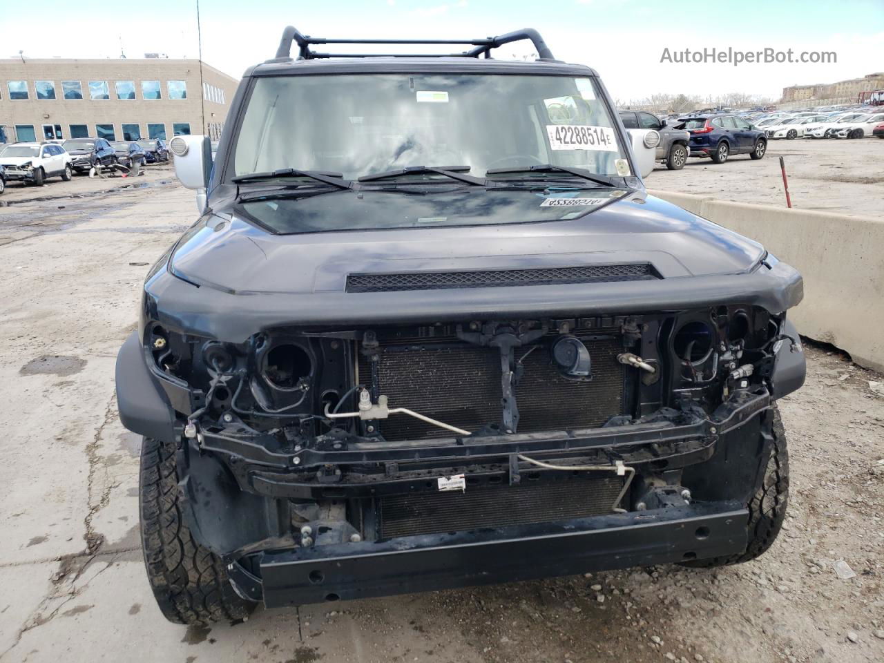 2007 Toyota Fj Cruiser  Black vin: JTEBU11FX70067751