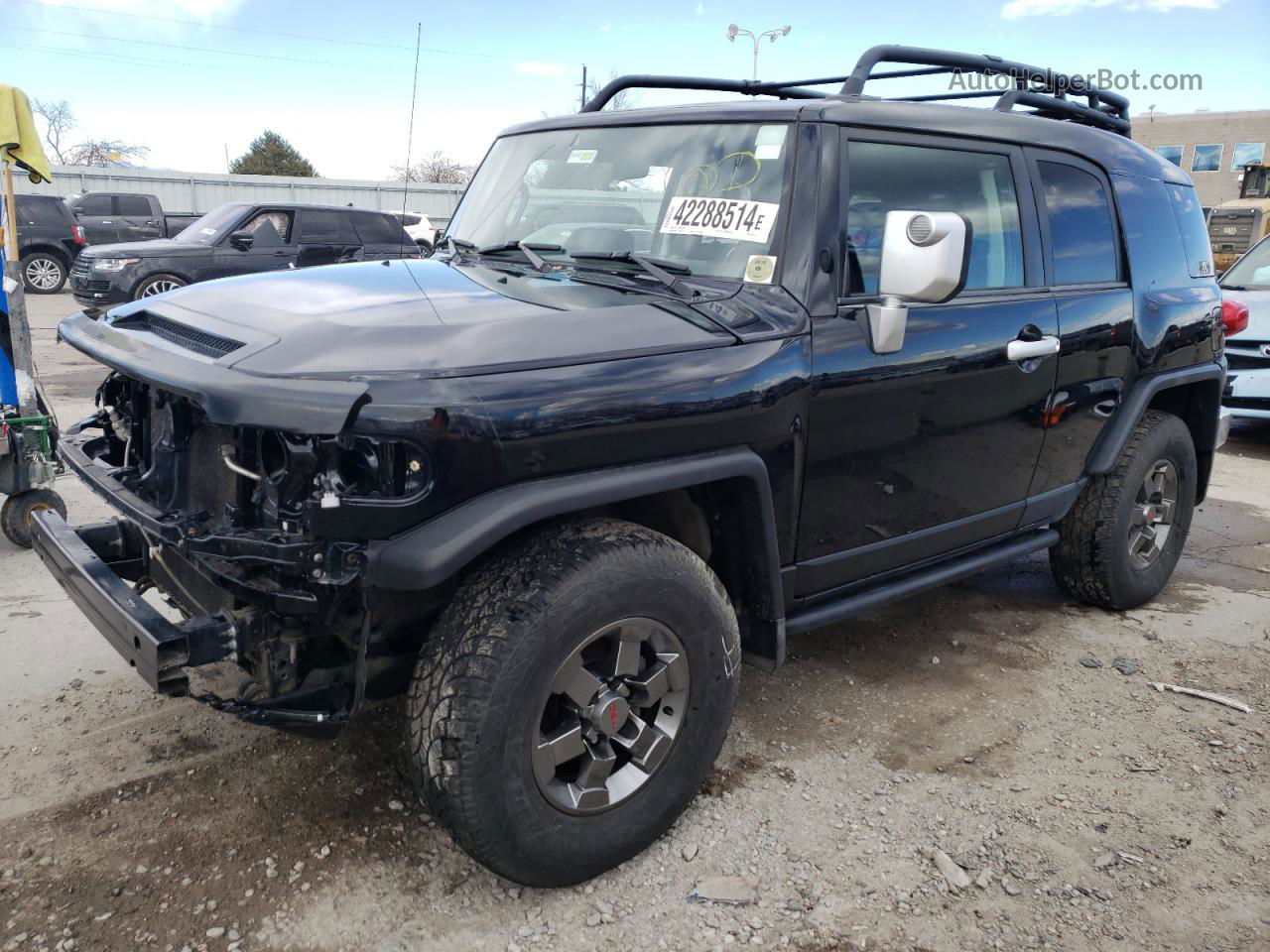 2007 Toyota Fj Cruiser  Black vin: JTEBU11FX70067751