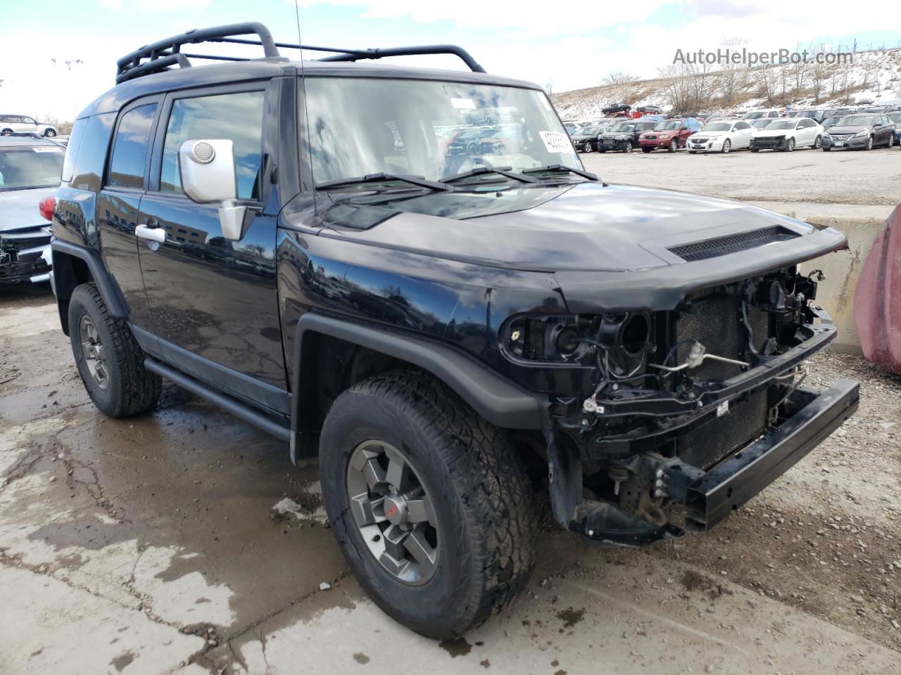 2007 Toyota Fj Cruiser  Черный vin: JTEBU11FX70067751