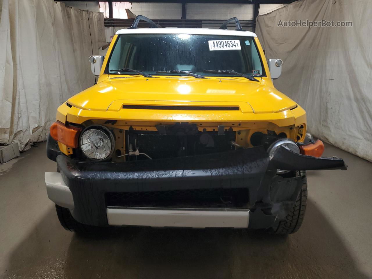 2007 Toyota Fj Cruiser  Yellow vin: JTEBU11FX70077700