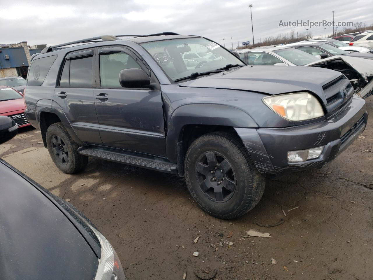 2004 Toyota 4runner Sr5 Blue vin: JTEBU14R040050801