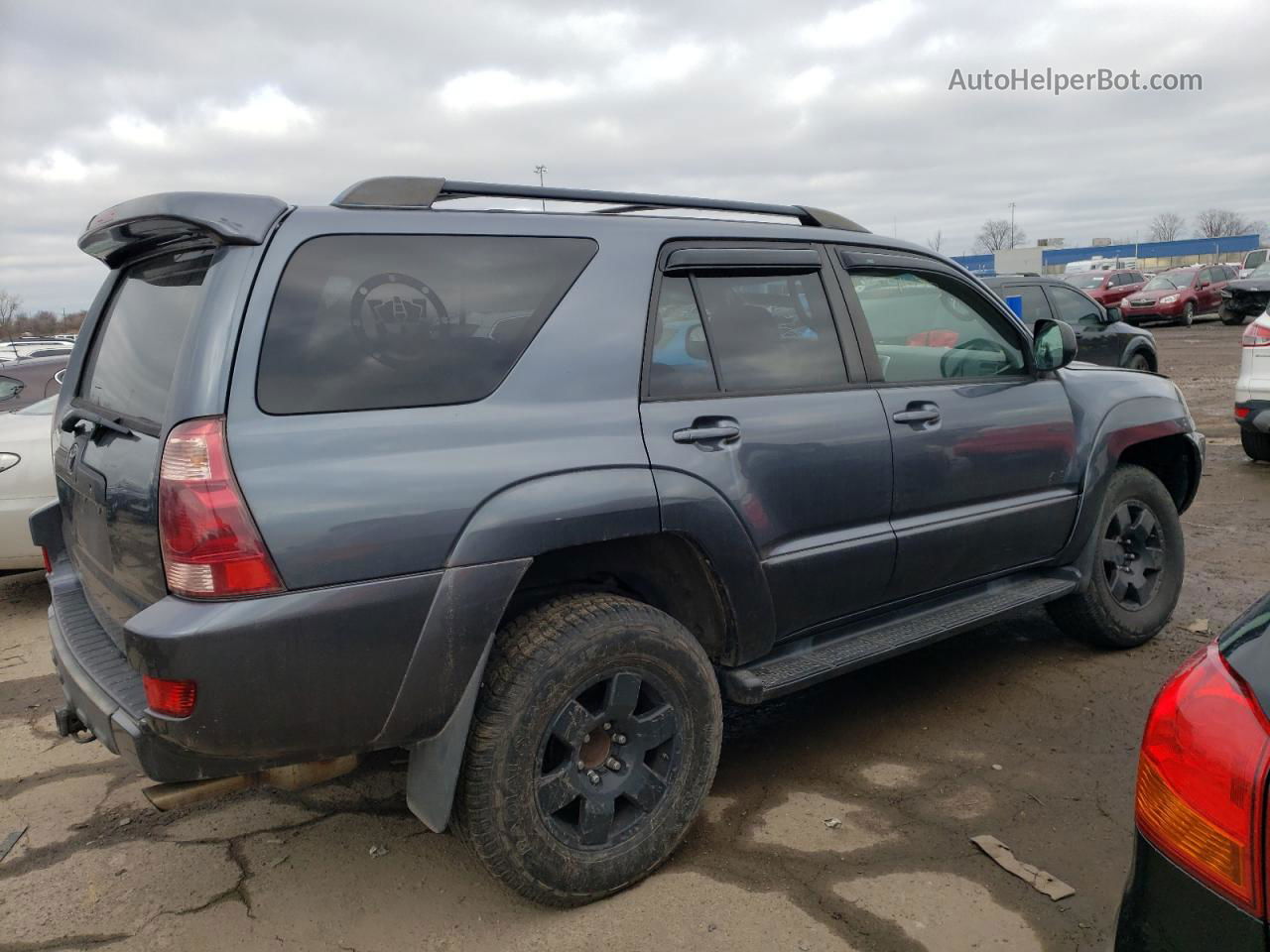 2004 Toyota 4runner Sr5 Blue vin: JTEBU14R040050801