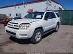 2004 Toyota 4runner Sr5 V6 White vin: JTEBU14R148019655