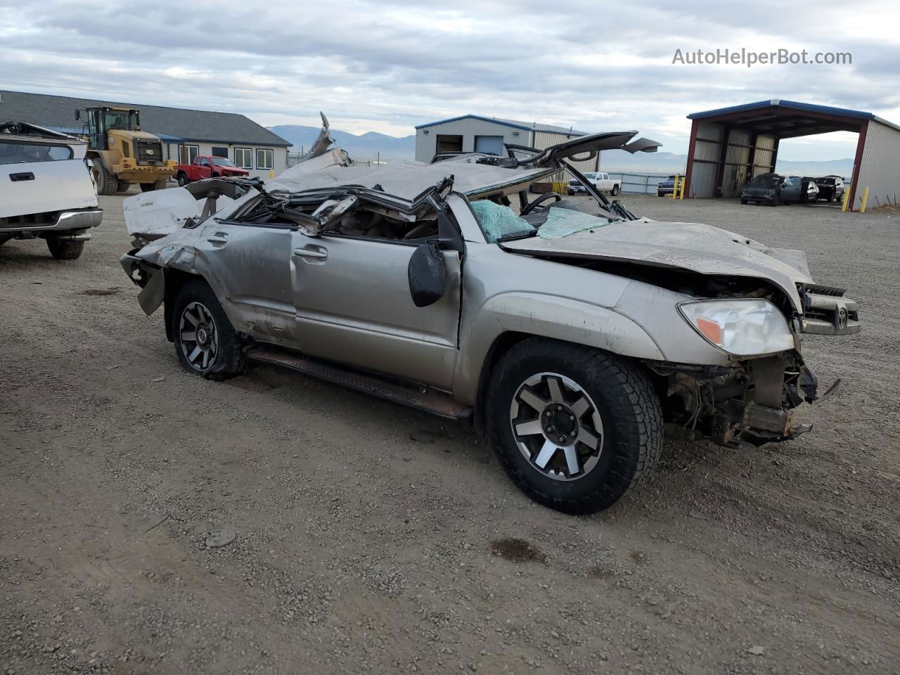 2004 Toyota 4runner Sr5 Gold vin: JTEBU14R240035183