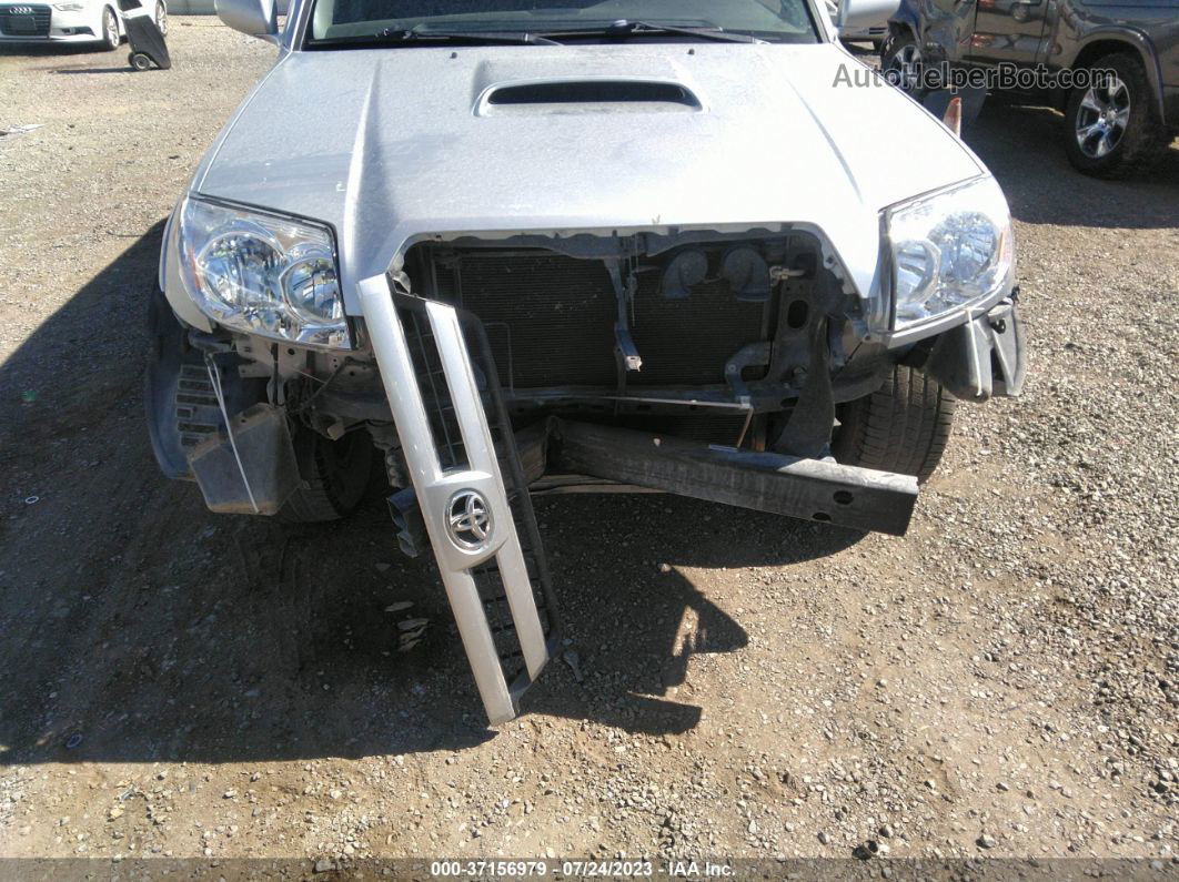 2004 Toyota 4runner Sr5 Silver vin: JTEBU14R248015484