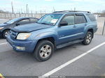 2004 Toyota 4runner Sr5 V6 Blue vin: JTEBU14R340043924