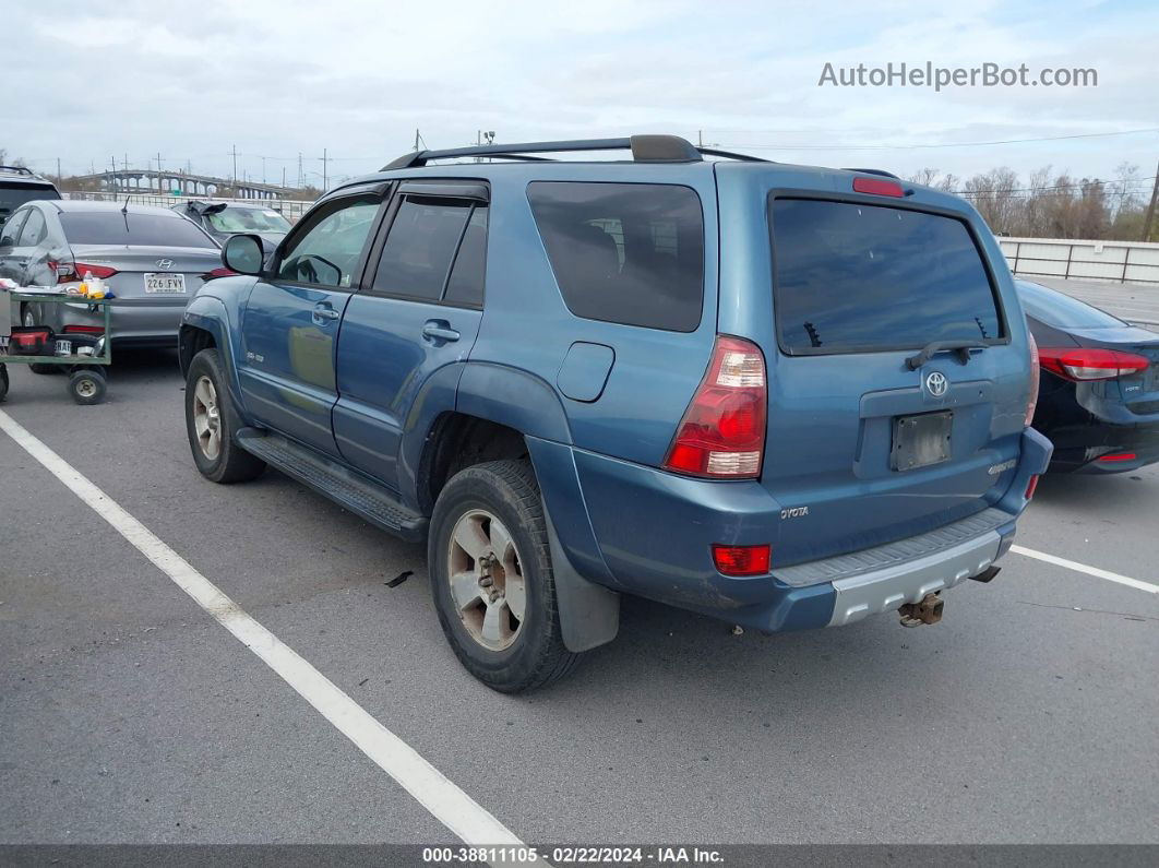 2004 Toyota 4runner Sr5 V6 Blue vin: JTEBU14R340043924