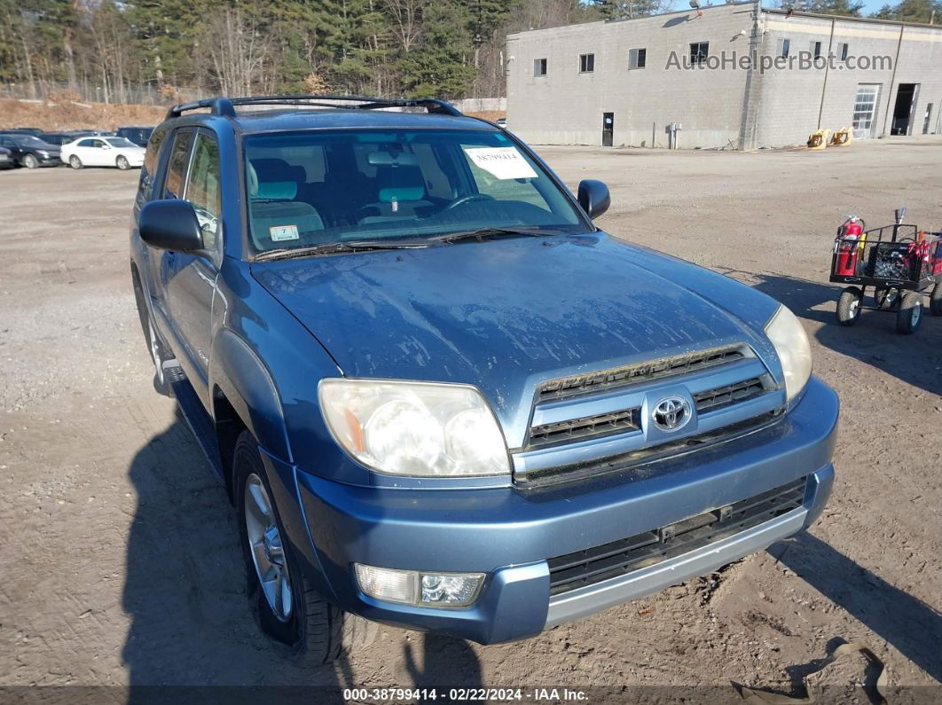 2004 Toyota 4runner Sr5 V6 Blue vin: JTEBU14R340048542