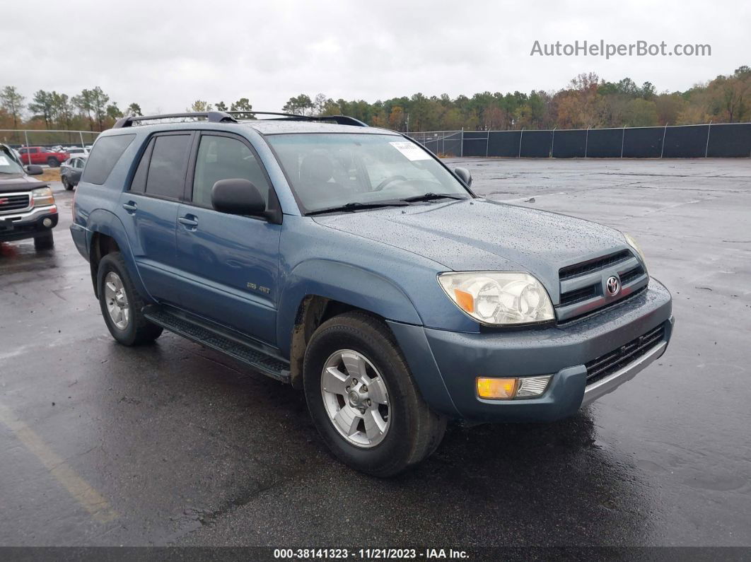 2004 Toyota 4runner Sr5 V6 Blue vin: JTEBU14R440049084