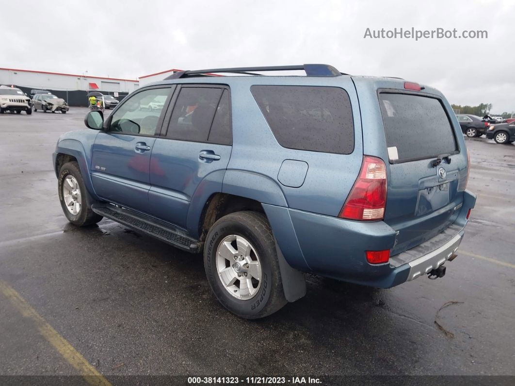 2004 Toyota 4runner Sr5 V6 Blue vin: JTEBU14R440049084