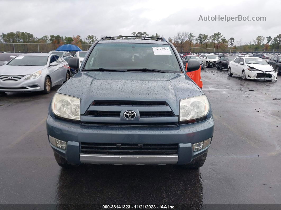 2004 Toyota 4runner Sr5 V6 Blue vin: JTEBU14R440049084