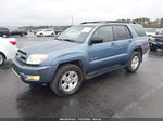 2004 Toyota 4runner Sr5 V6 Blue vin: JTEBU14R440049084