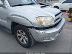 2004 Toyota 4runner Sr5 Sport V6 Silver vin: JTEBU14R648016606