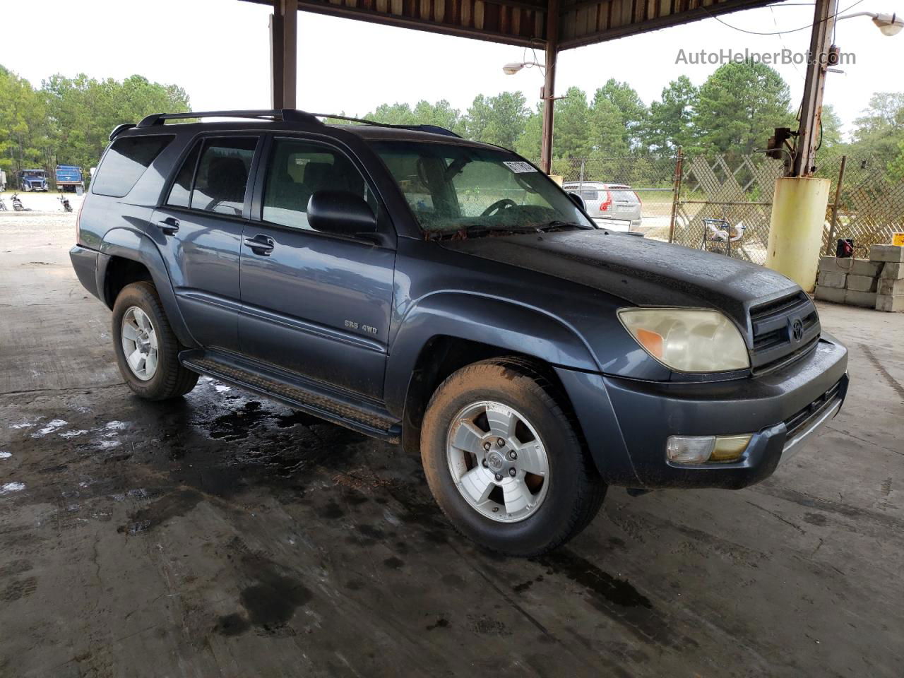 2004 Toyota 4runner Sr5 Серый vin: JTEBU14R840041652