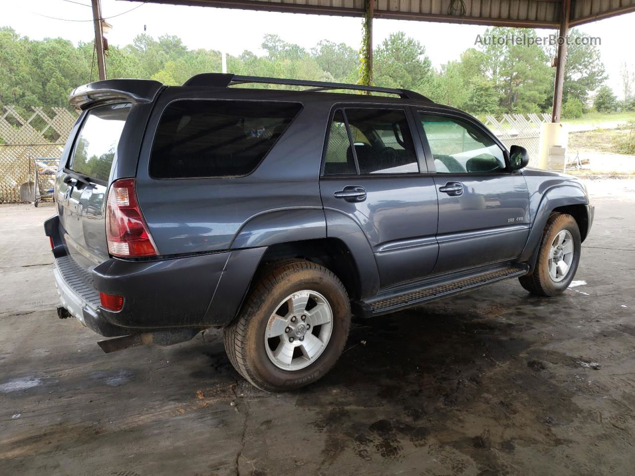 2004 Toyota 4runner Sr5 Серый vin: JTEBU14R840041652