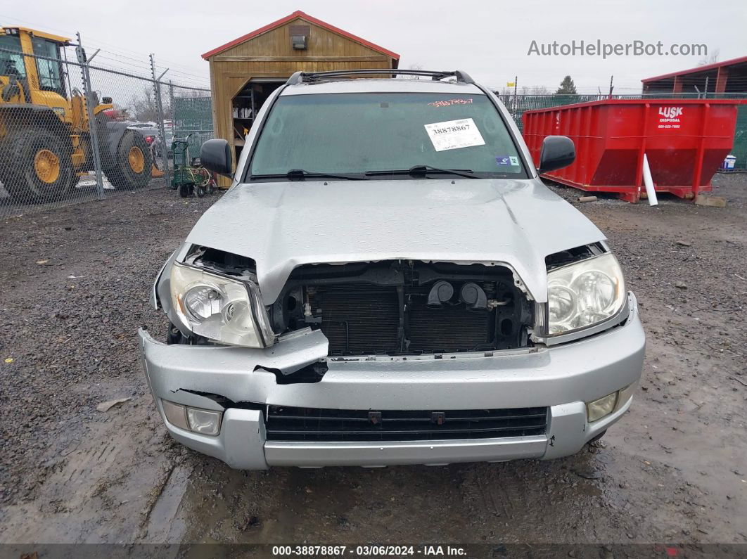 2004 Toyota 4runner Sr5 V6 Серебряный vin: JTEBU14R848018969