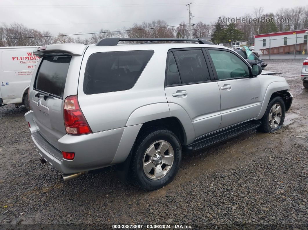 2004 Toyota 4runner Sr5 V6 Серебряный vin: JTEBU14R848018969