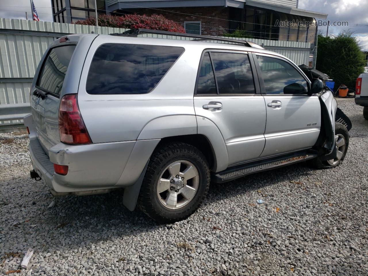 2004 Toyota 4runner Sr5 Silver vin: JTEBU14R848025775