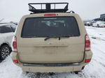 2004 Toyota 4runner Sr5 Tan vin: JTEBU14R940027761