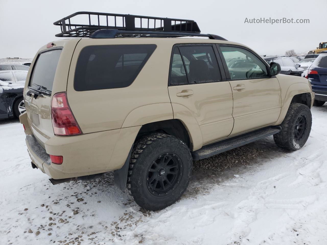 2004 Toyota 4runner Sr5 Tan vin: JTEBU14R940027761