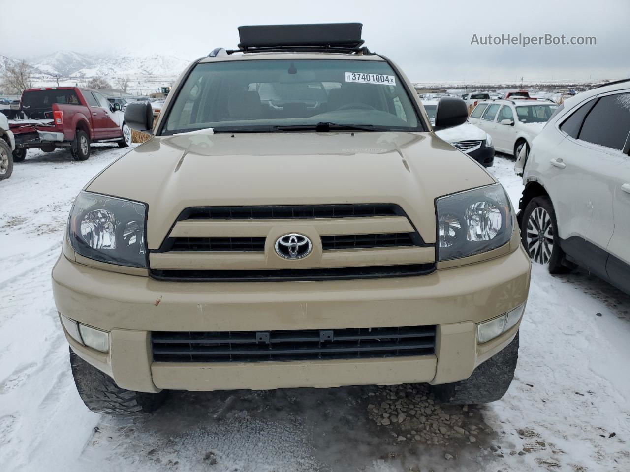 2004 Toyota 4runner Sr5 Tan vin: JTEBU14R940027761