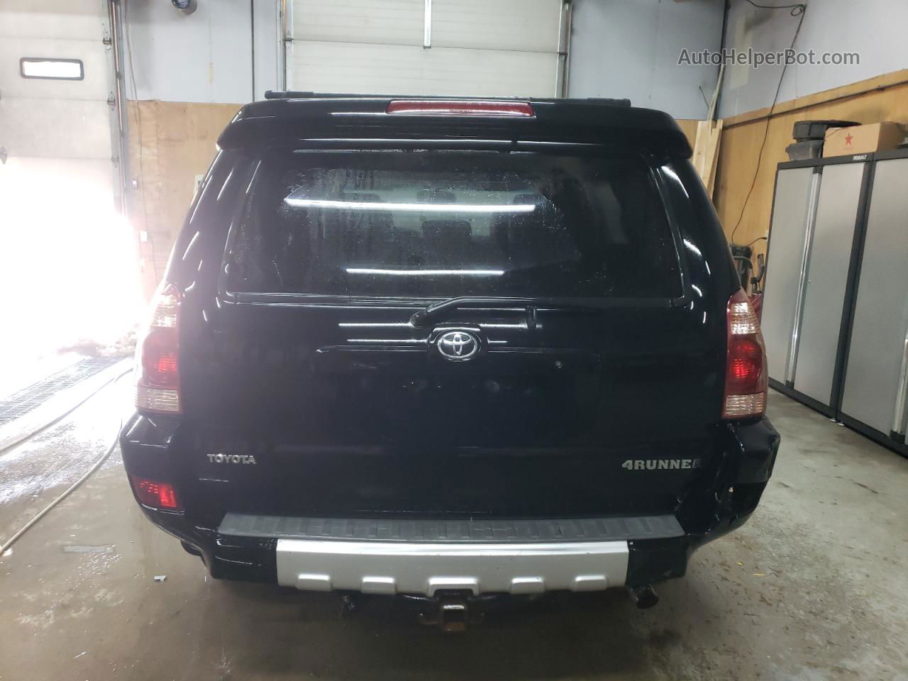 2004 Toyota 4runner Limited Black vin: JTEBU17R040050471