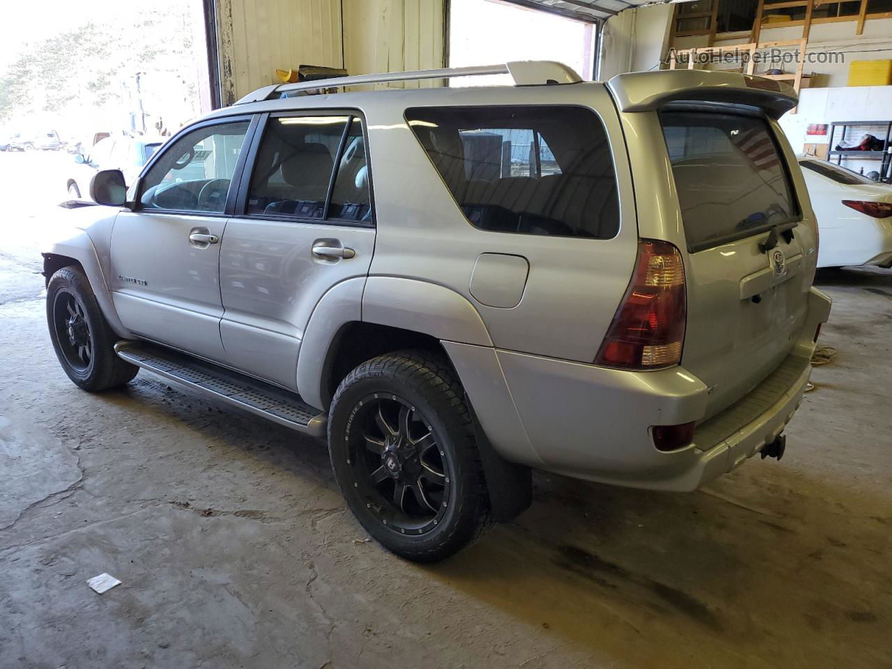 2004 Toyota 4runner Limited Silver vin: JTEBU17R840036060