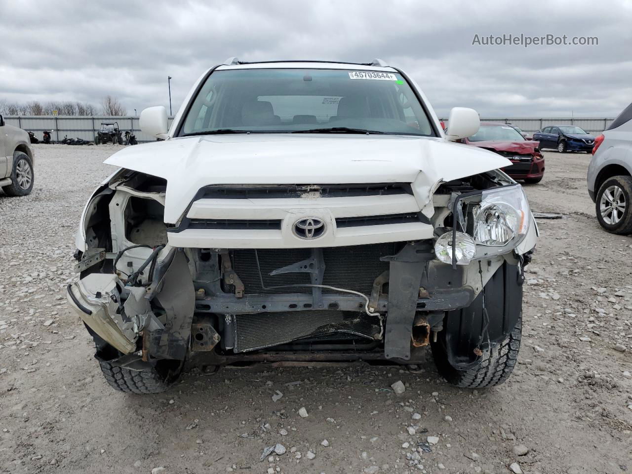 2004 Toyota 4runner Limited White vin: JTEBU17RX40038781