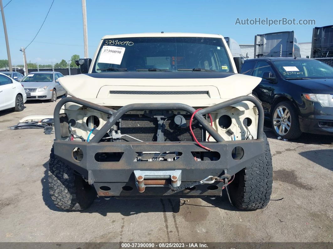 2010 Toyota Fj Cruiser   Beige vin: JTEBU4BF0AK090774