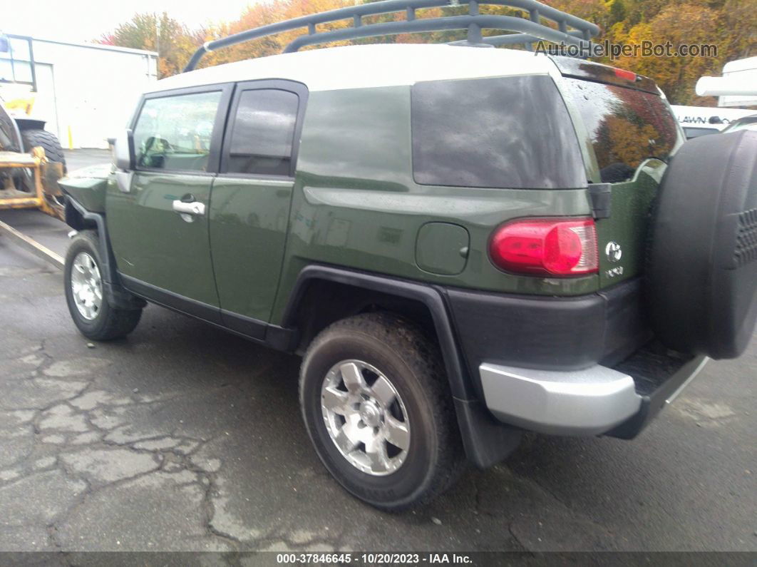 2010 Toyota Fj Cruiser   Green vin: JTEBU4BF1AK070680