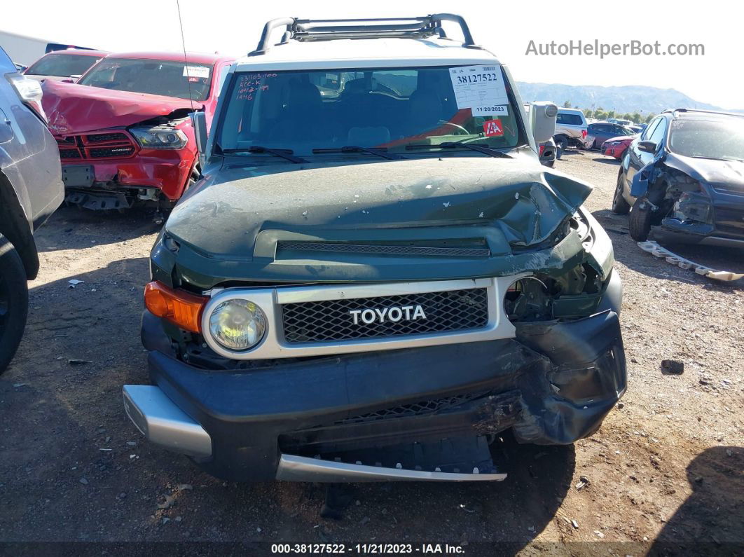 2010 Toyota Fj Cruiser Green vin: JTEBU4BF2AK081946