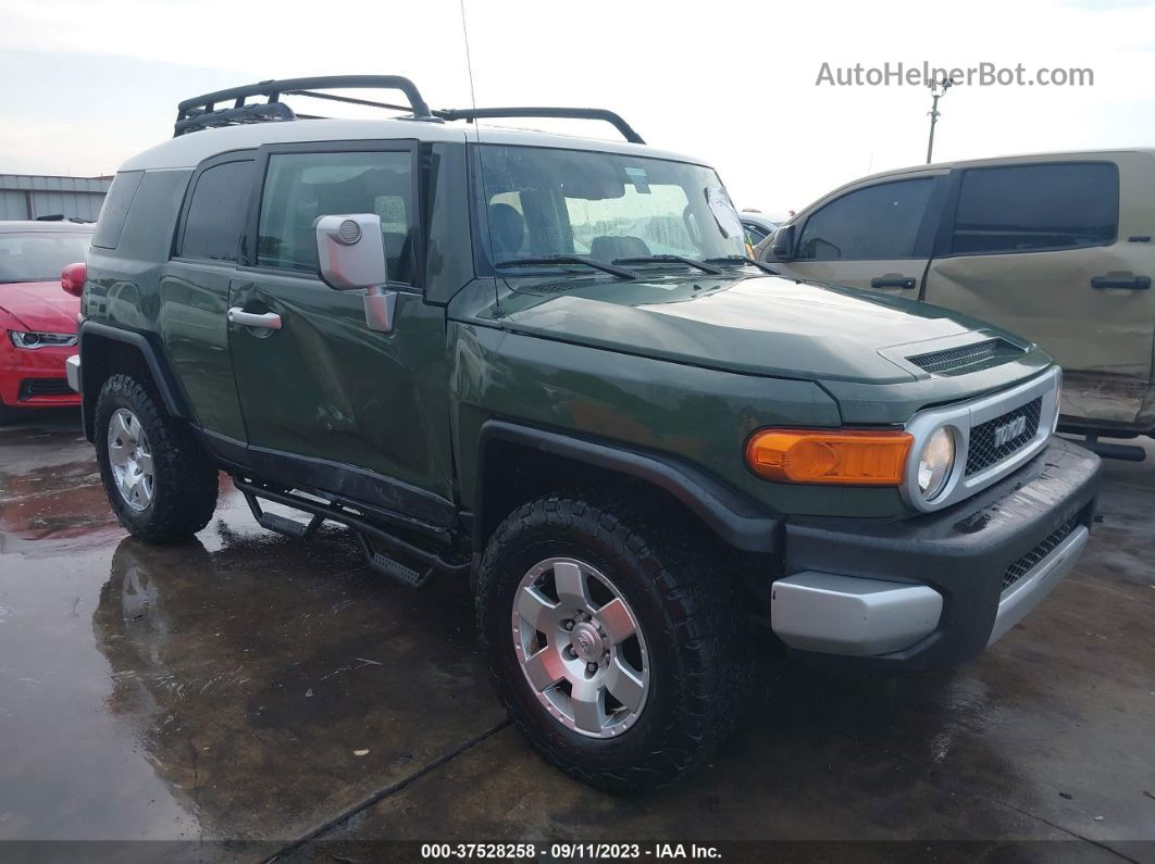 2010 Toyota Fj Cruiser   Зеленый vin: JTEBU4BF3AK079087