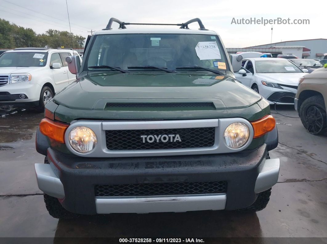 2010 Toyota Fj Cruiser   Зеленый vin: JTEBU4BF3AK079087