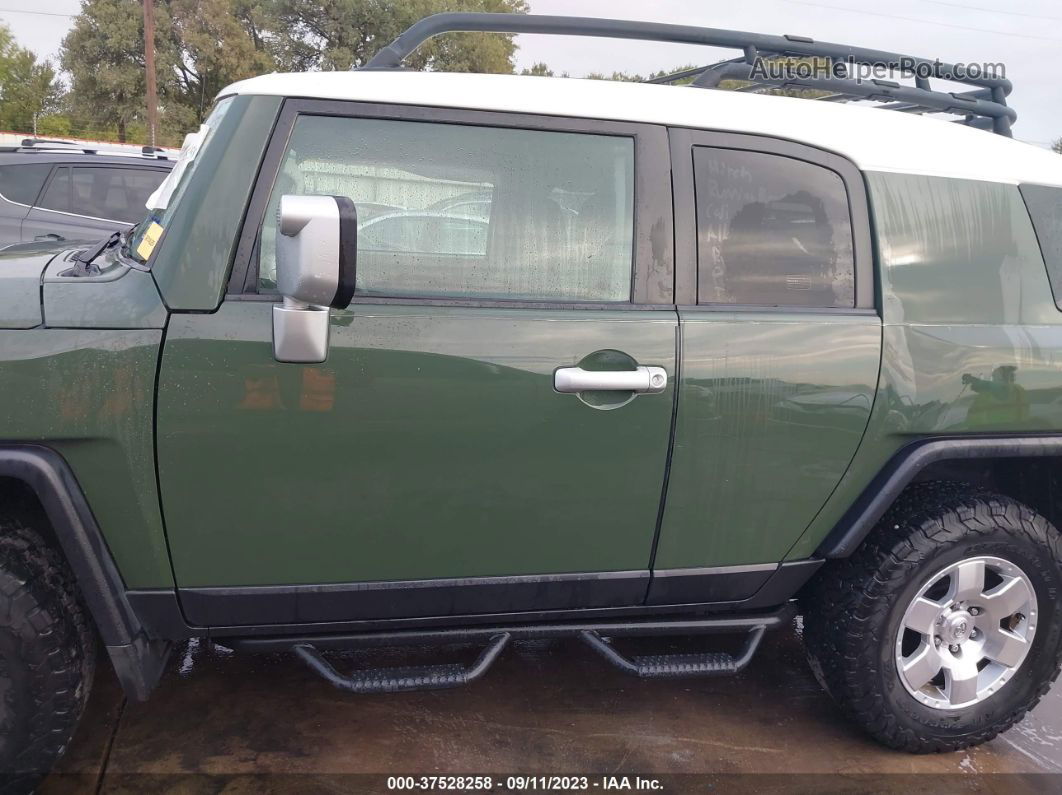 2010 Toyota Fj Cruiser   Зеленый vin: JTEBU4BF3AK079087