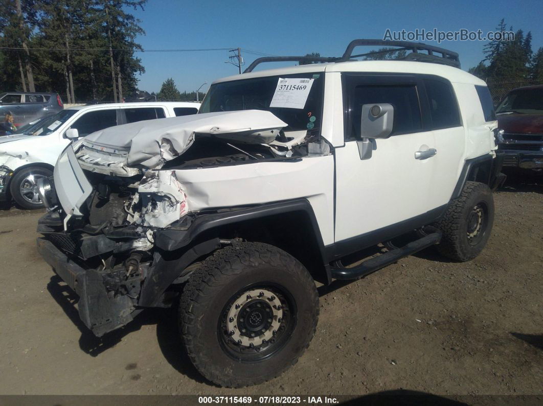 2010 Toyota Fj Cruiser   White vin: JTEBU4BF3AK082023