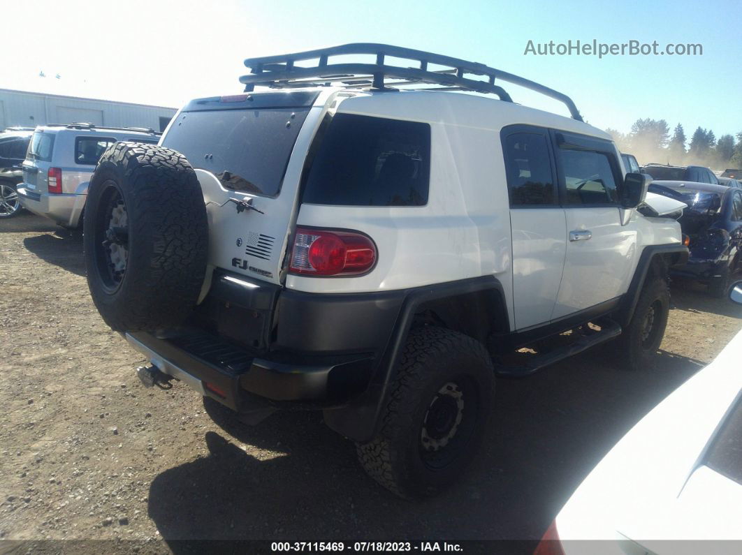 2010 Toyota Fj Cruiser   White vin: JTEBU4BF3AK082023