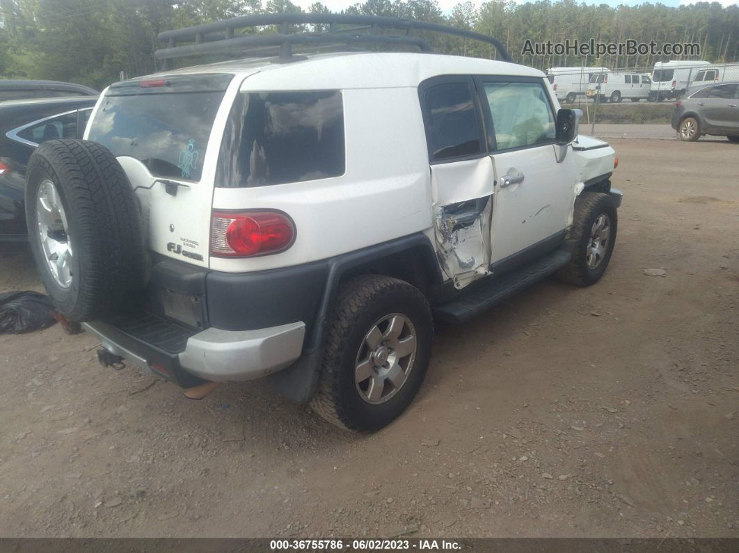 2010 Toyota Fj Cruiser   White vin: JTEBU4BF3AK084760