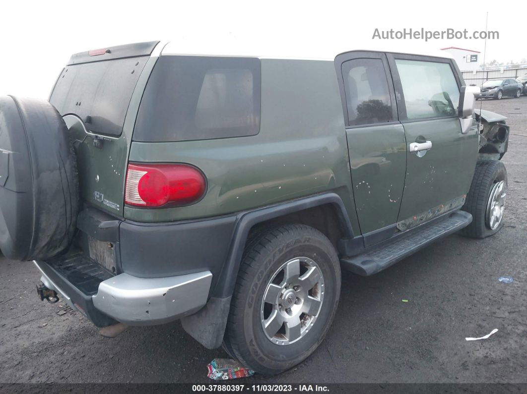 2010 Toyota Fj Cruiser   Green vin: JTEBU4BF4AK085190