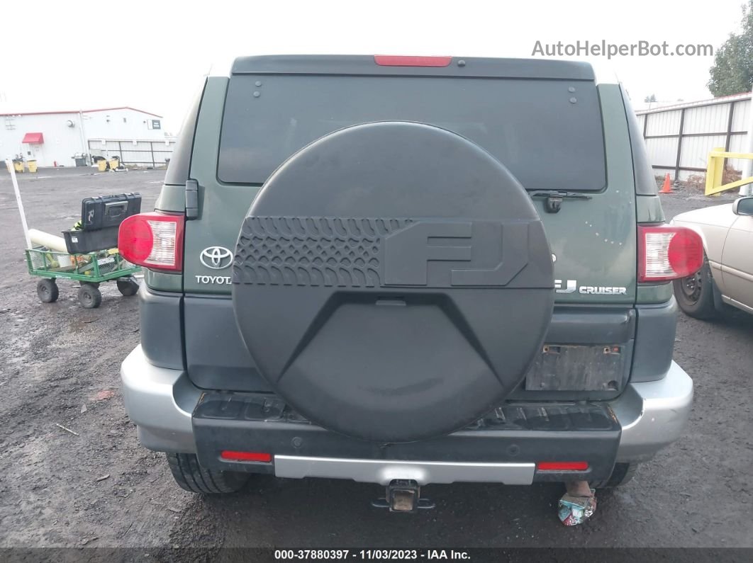 2010 Toyota Fj Cruiser   Зеленый vin: JTEBU4BF4AK085190