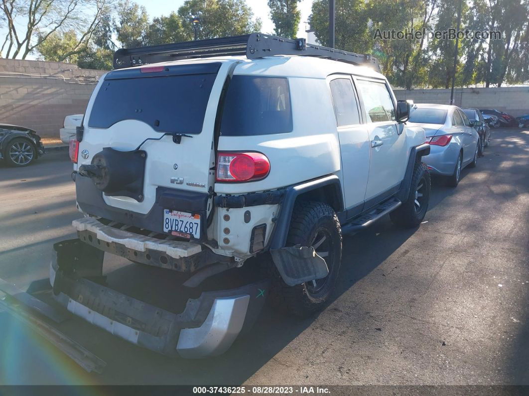 2010 Toyota Fj Cruiser   White vin: JTEBU4BF4AK095198