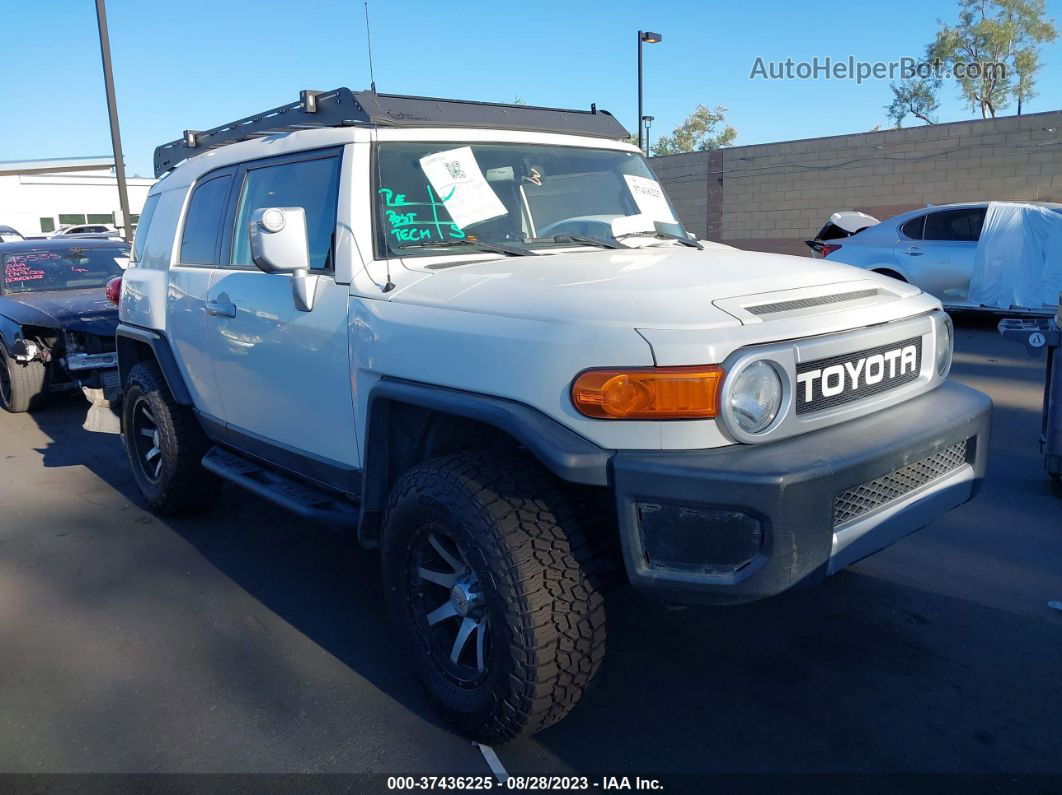 2010 Toyota Fj Cruiser   White vin: JTEBU4BF4AK095198